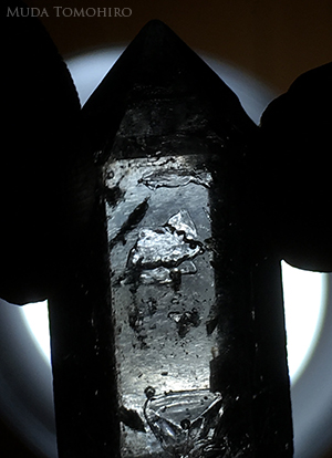 両尖水入り水晶